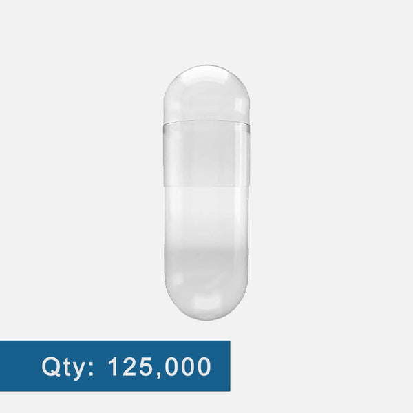 Size 1 Empty Gelatin Capsules Wholesale Bulk – Capsule Depot - 125,000 Count