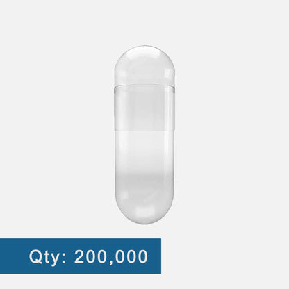 Size 3 Empty Gelatin Capsules Wholesale Bulk – Capsule Depot - 200,000 Count