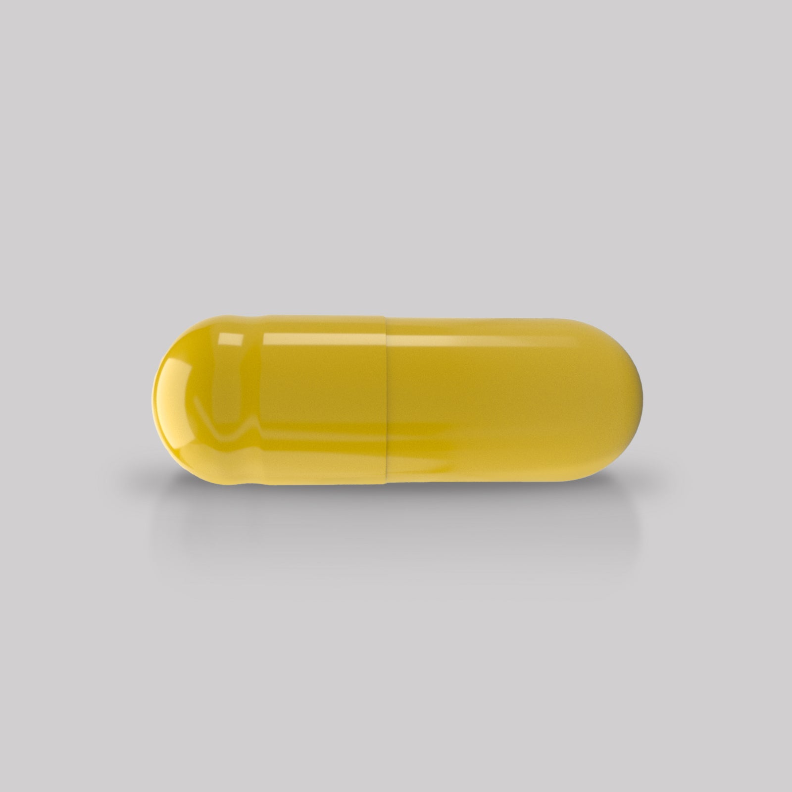 Yellow bulk gel capsule 0