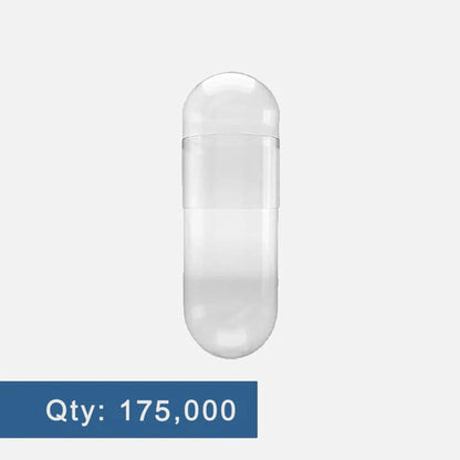 Size 2 Empty Gelatin Capsules Wholesale Bulk – Capsule Depot - 175,000 Count